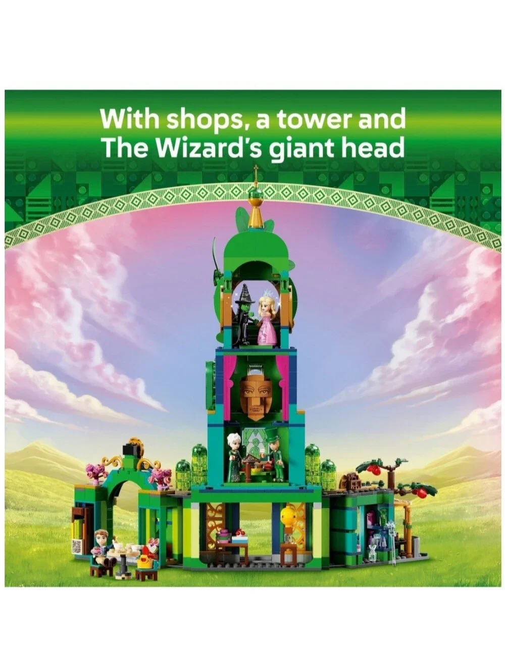 NEW LEGO Wicked Welcome to Emerald City 75684 Factory Sealed Box Set NIB
